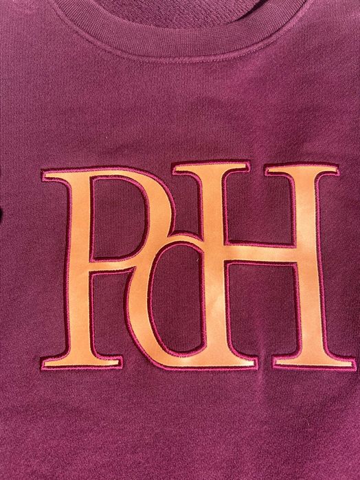sweat Pedro del Hierro bordeaux vermelha M
