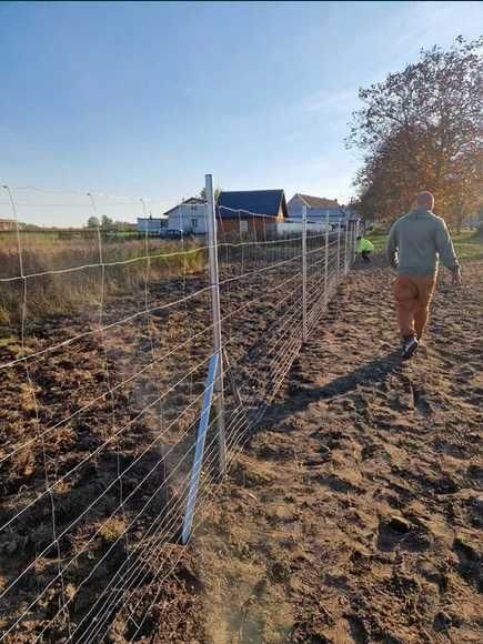 Ogrodzenie BUDOWLANE TYMCZASOWE PŁOT metalowy materiał na 50m ;)