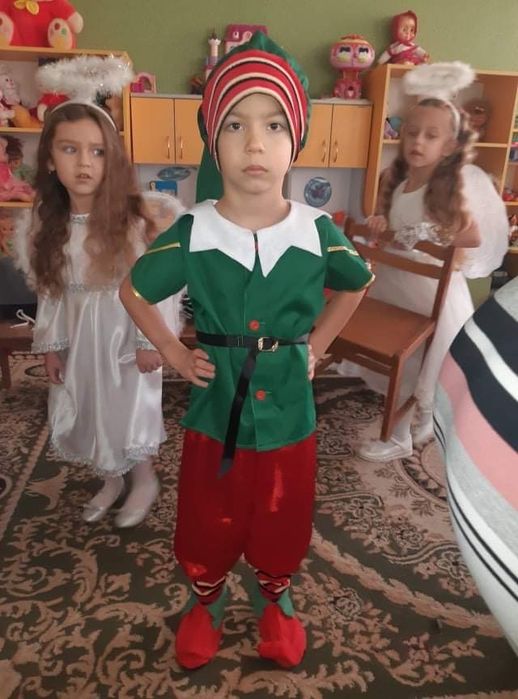 Костюм эльфа гнома  116-124