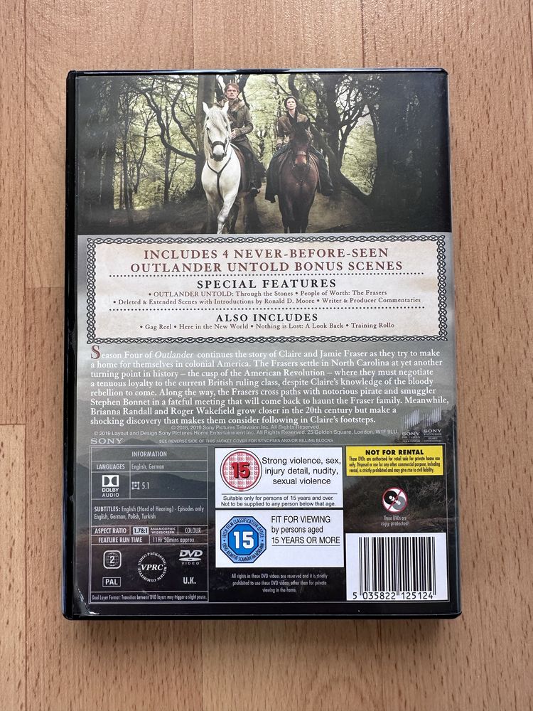 Outlander Season 4 - DVD - 5 płyt