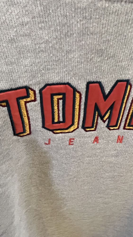 Bluza oryginalna marki Tommy Jeans szara rozm.S