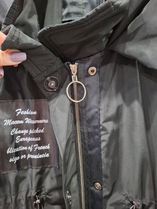 Kurtka zimowa z aplikacjami