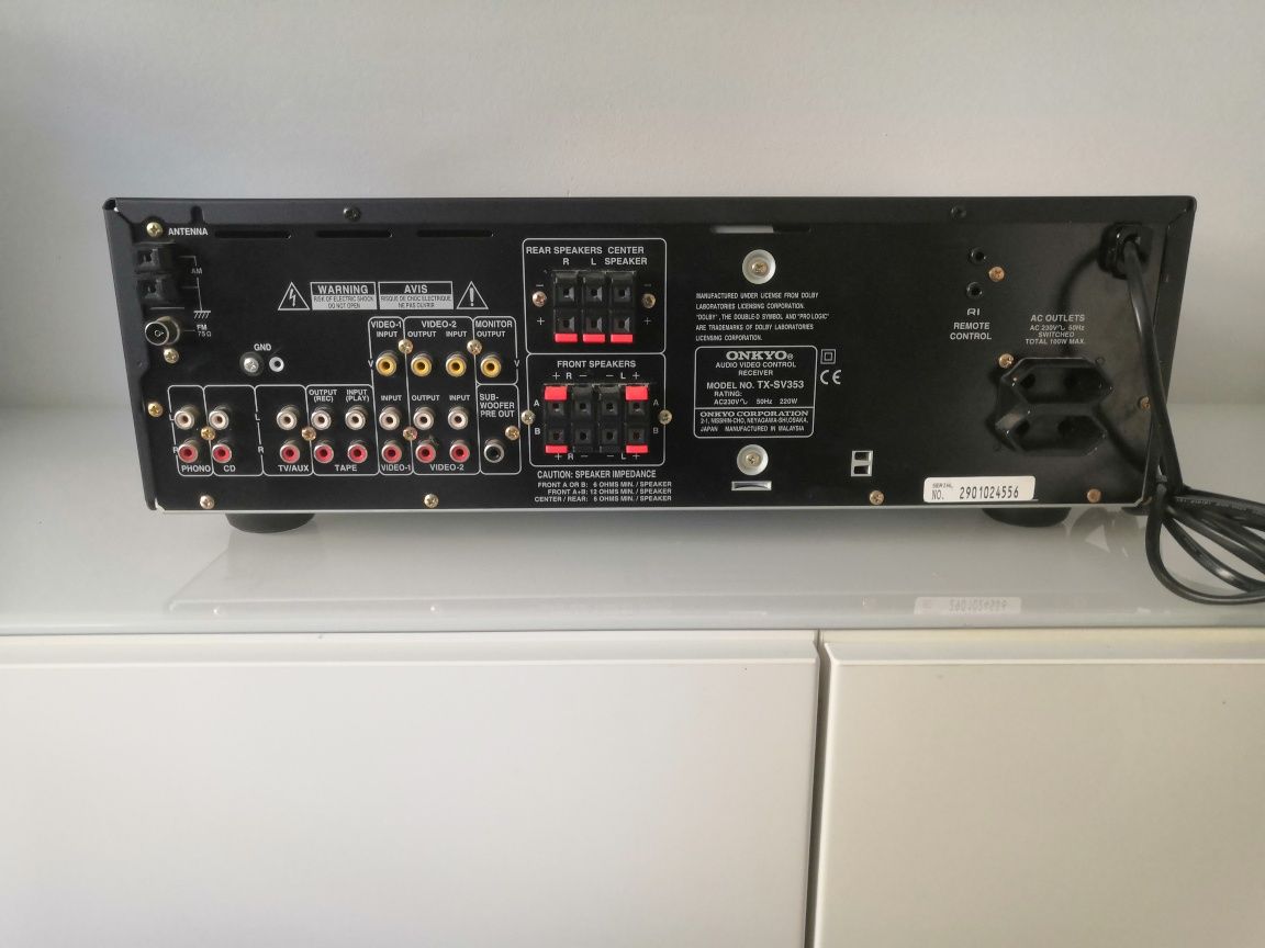 Amplituner ONKYO TX-SV353  ( wysyłka)