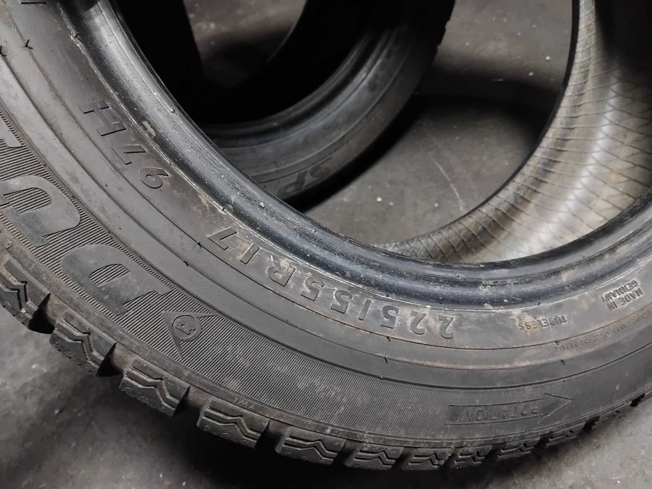 Шини бу 225/55 R17 Dunlop SP Winter Sport M3 Пара Зима