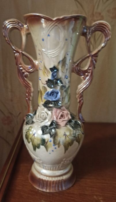 Ваза керамическая з росписью