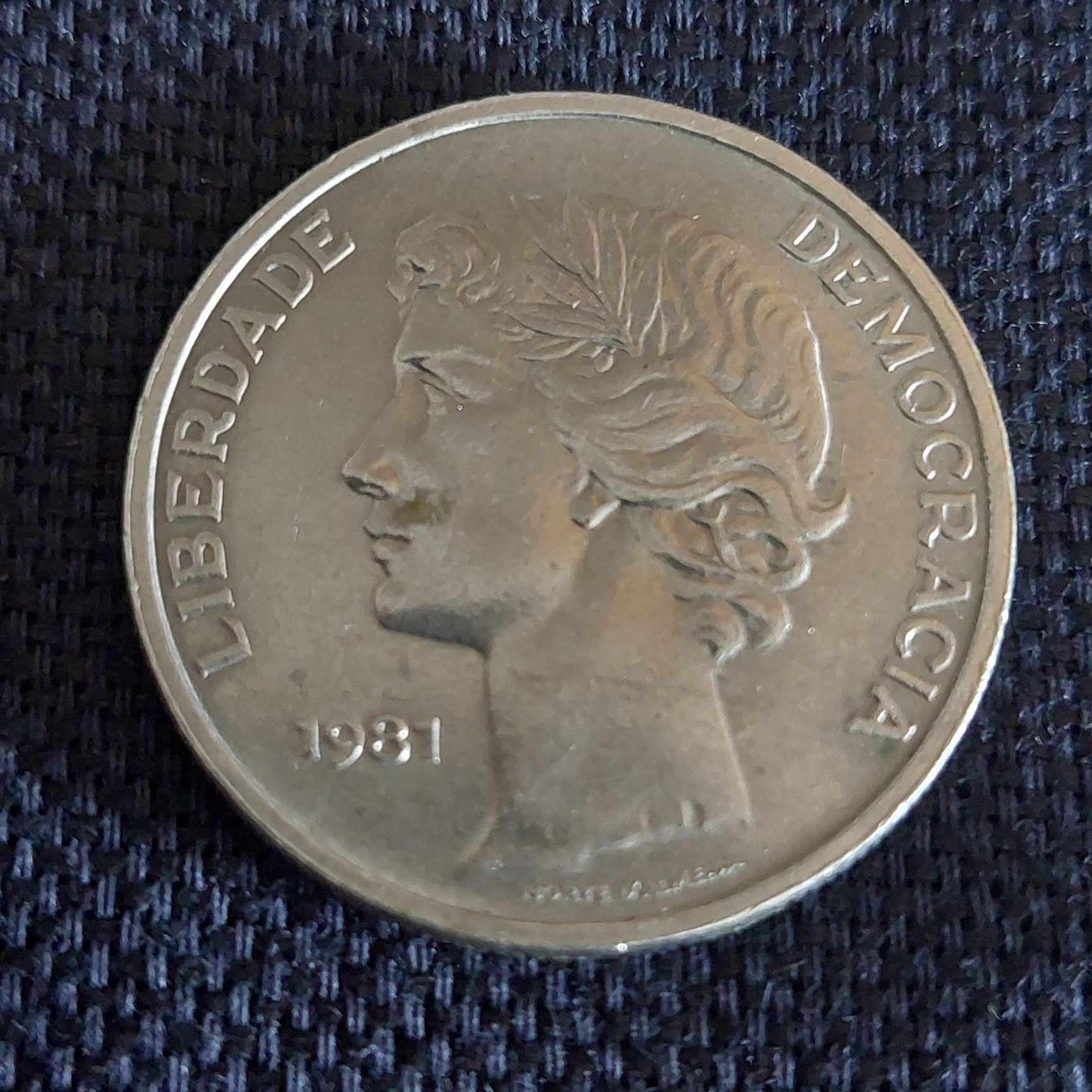 Moeda Republica Portuguesa 25 Escudos