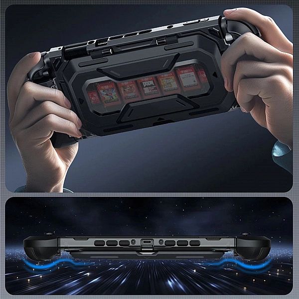 Etui Supcase Titan na Nintendo Switch 2 - czarne