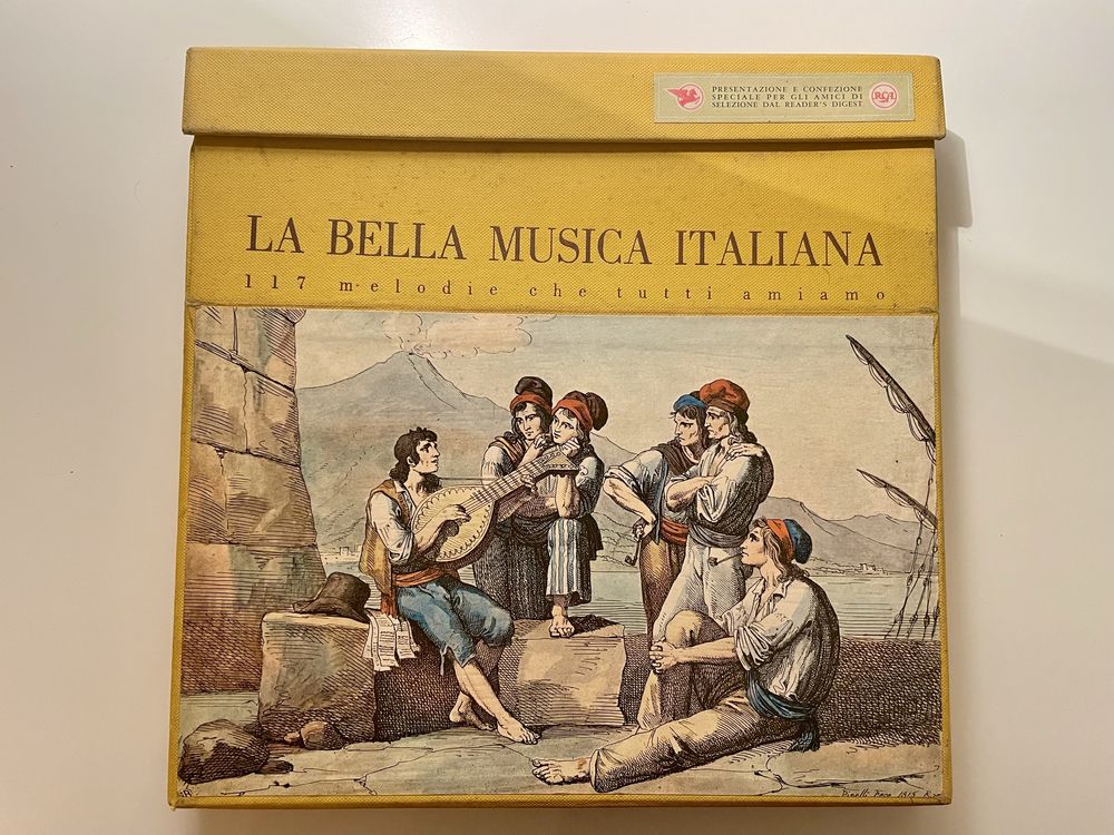 Discos de vinil La Bella Musica italiana