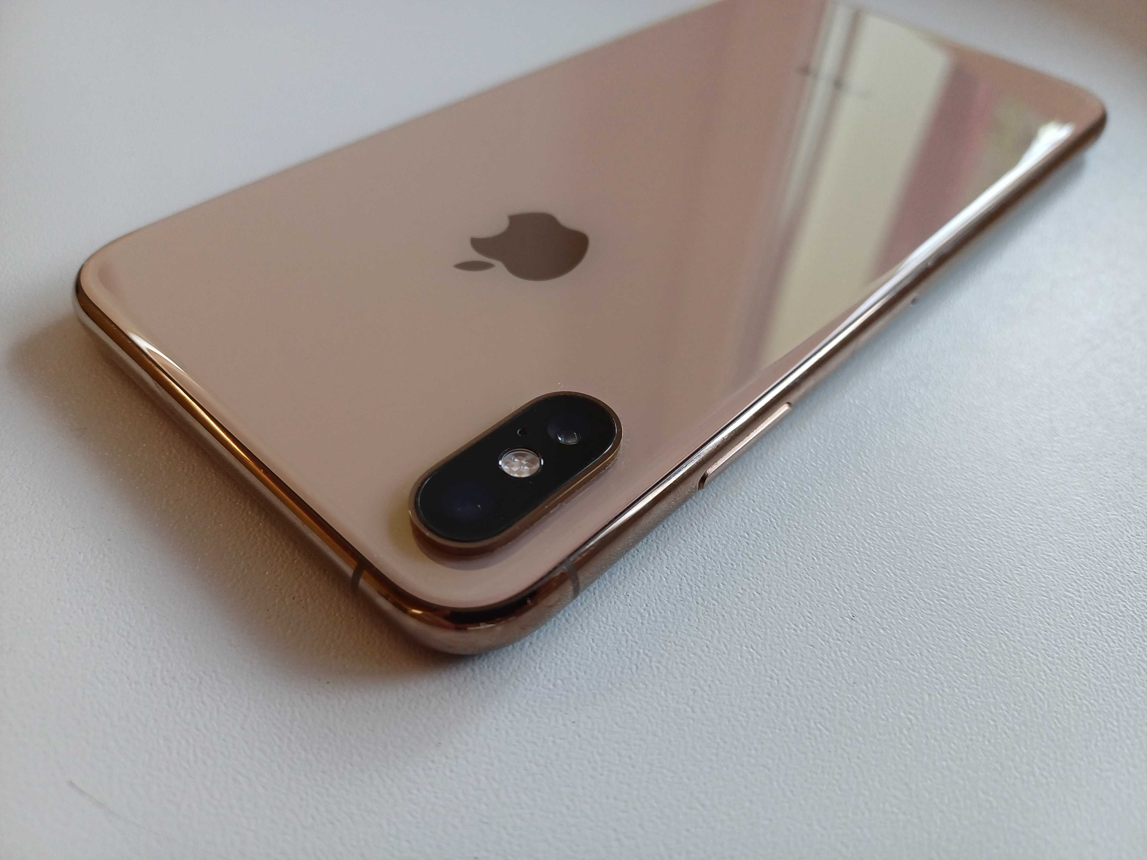 Iphone XS Max Dual Sim Gold Neverlock состояние музей, акб 87%