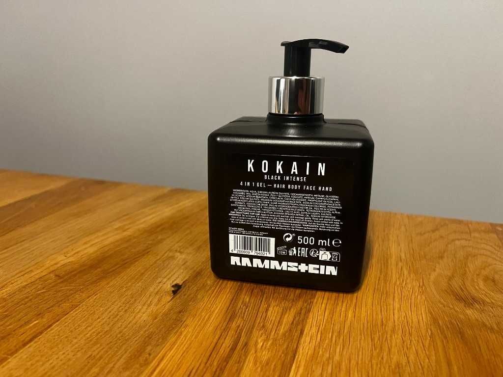Rammstein żel 4 w 1 Kokain Black Intense (wysyłka tego samego dnia!)
