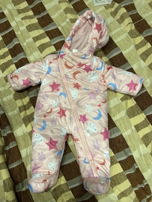 Зимовий комбінезон на дівчинку 68 р