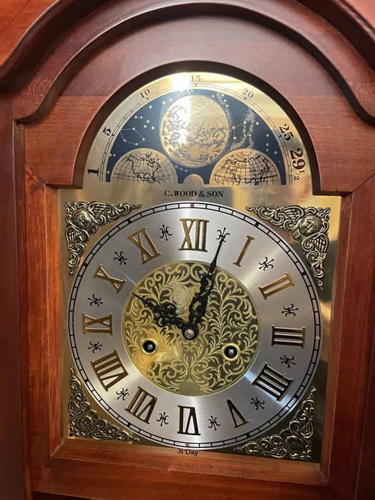Zegar drewniany stojący(Grandfather clock).