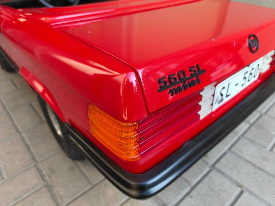 Mercedes Benz 560SL mini autko dla dzieci Alpha junior