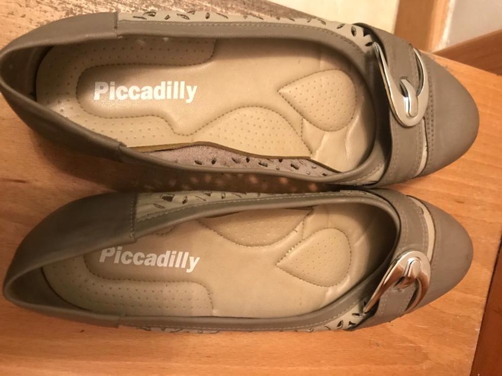 Sapatos Piccadilly verde seco
