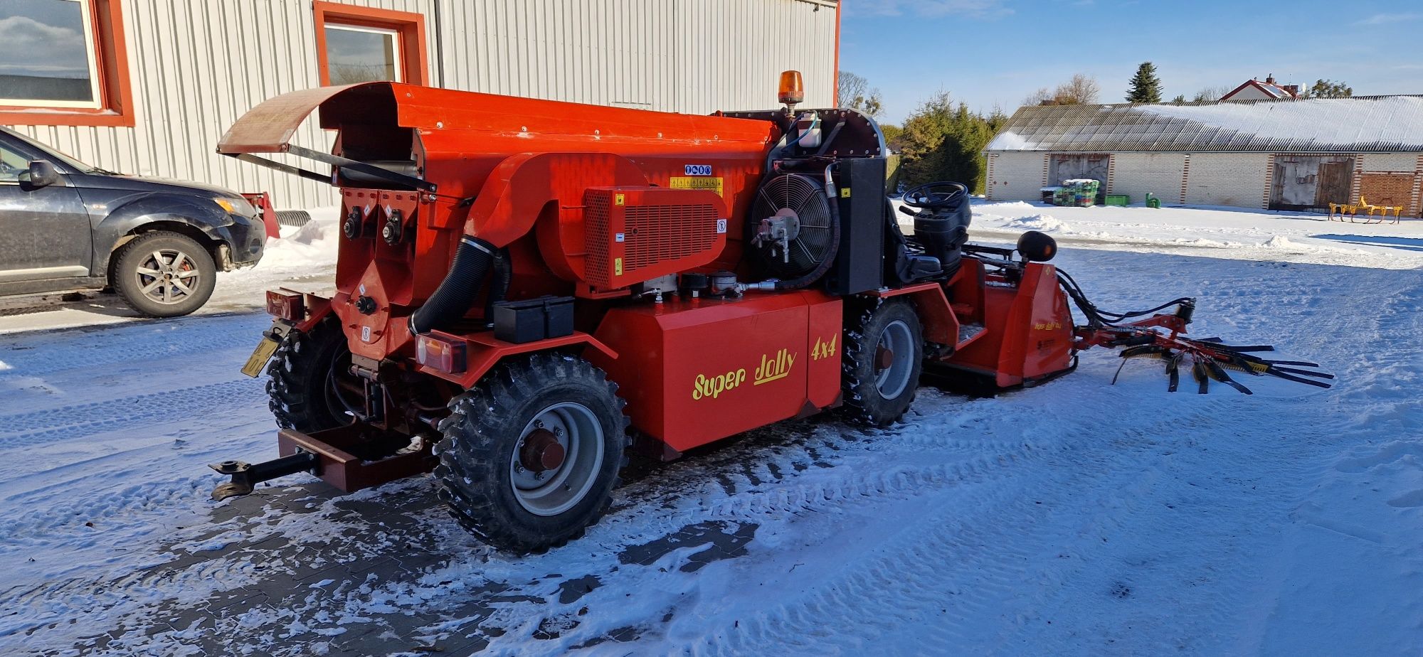 Kombajn do orzechów laskowych JOLLY SUPER 4X4