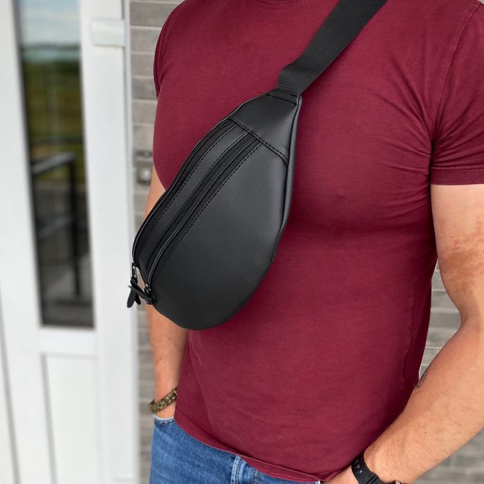 Сумка нагрудна поясна через плече бананка Turtle zeus