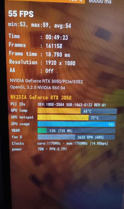 Komputer Gamingowy - i5-8400, 16GB RAM, RTX 3050