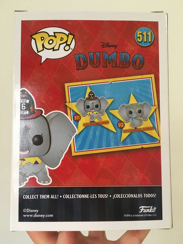 Pop Funko Dumbo Fireman (Disney)