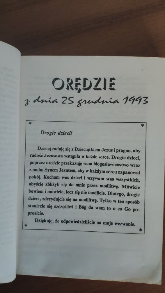 " Znak pokoju " miesięcznik nr 72-83 rok 1994