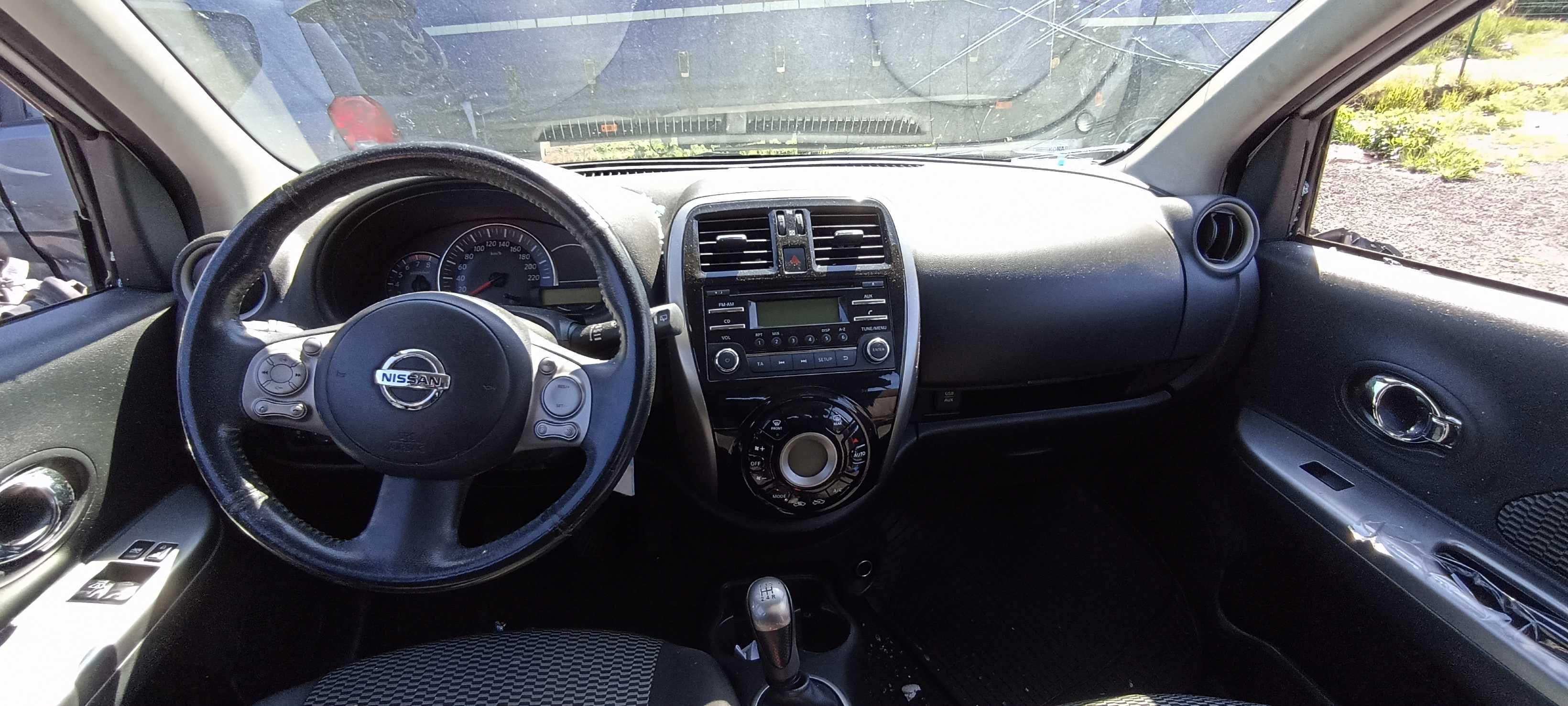 pas przedni wzmocnienie chlodnica nissan micra k13  1.2  lak qm1