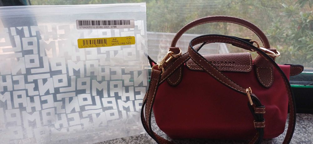 Mini bolsa longchamp