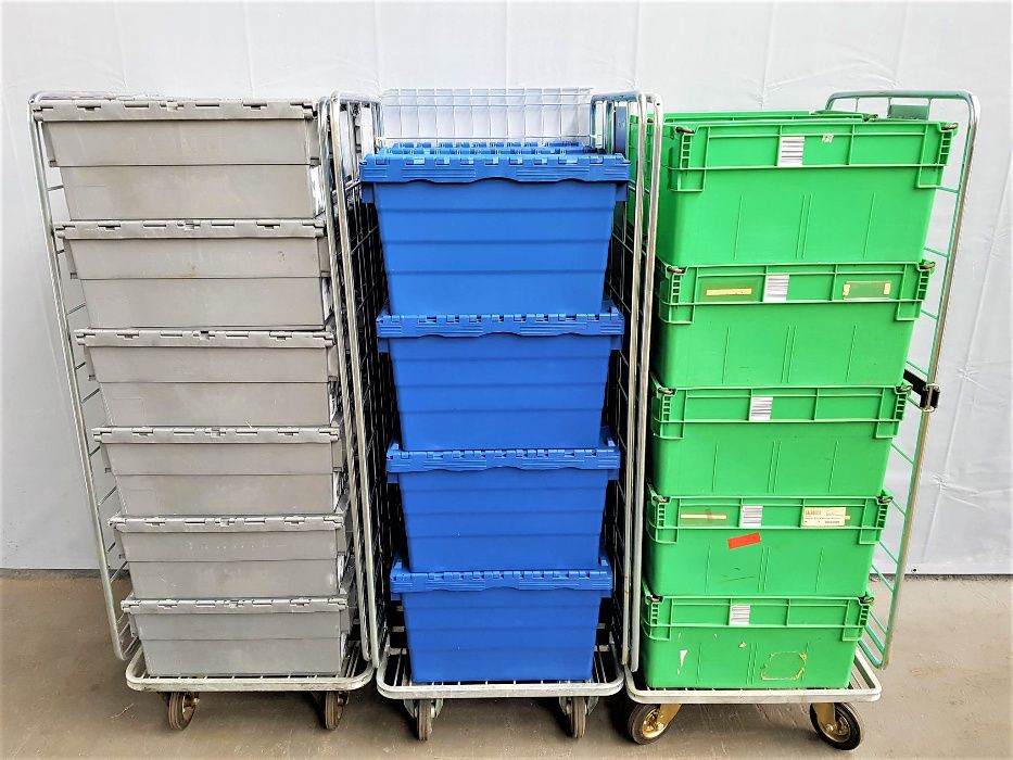 Pojemnik Magazynowy Transportowy Kurierski Skrzynka Kosz-60x40x41cm