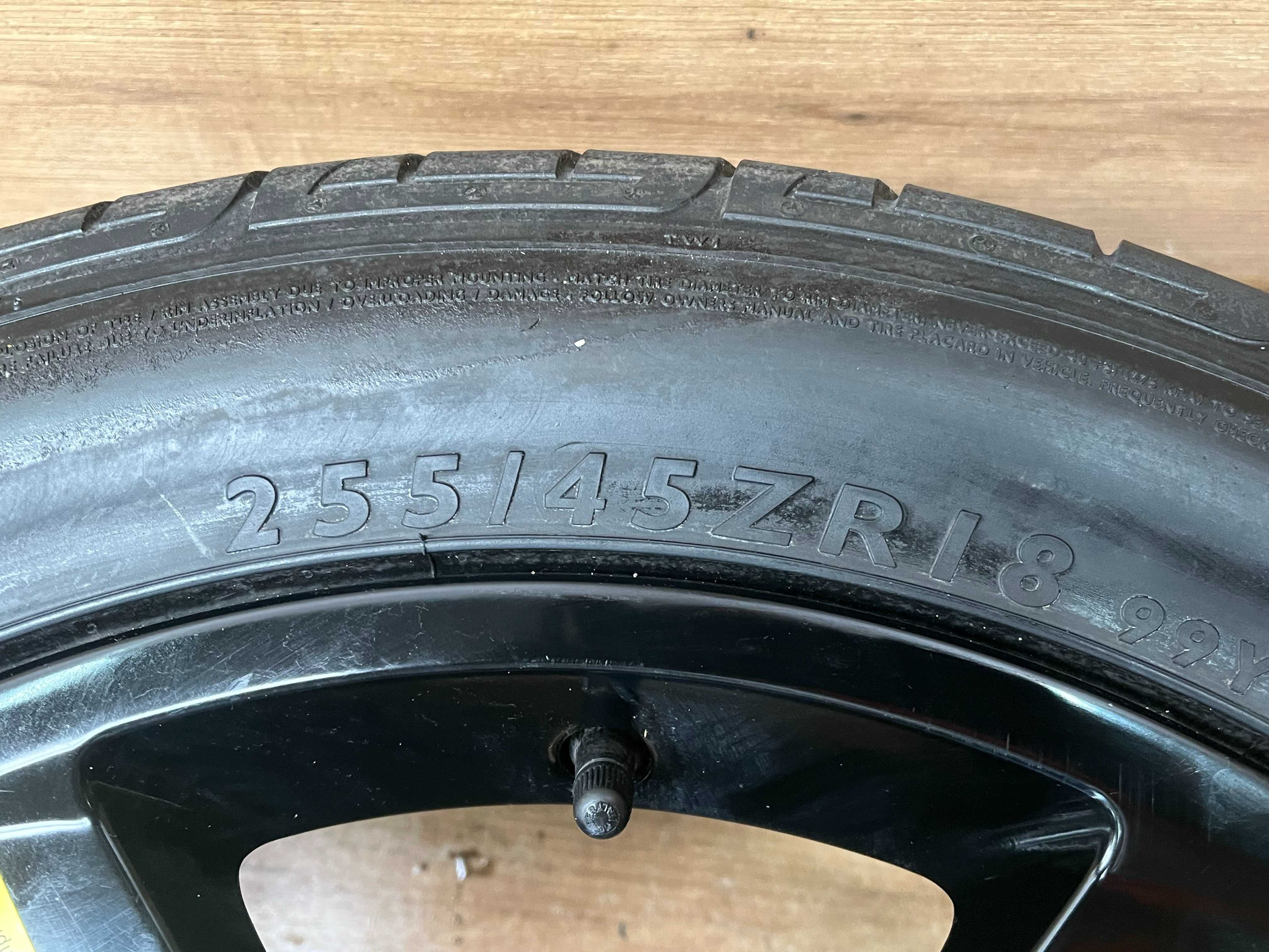 Koło dojazdowe Audi A8 255/45/R18