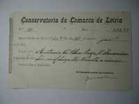 Documento  /  Recibo do ano  1882