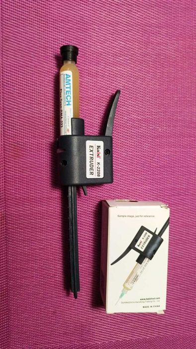 Экстрактор флюса и клея Kaisi K-2208 для шприцев 5-12 мл