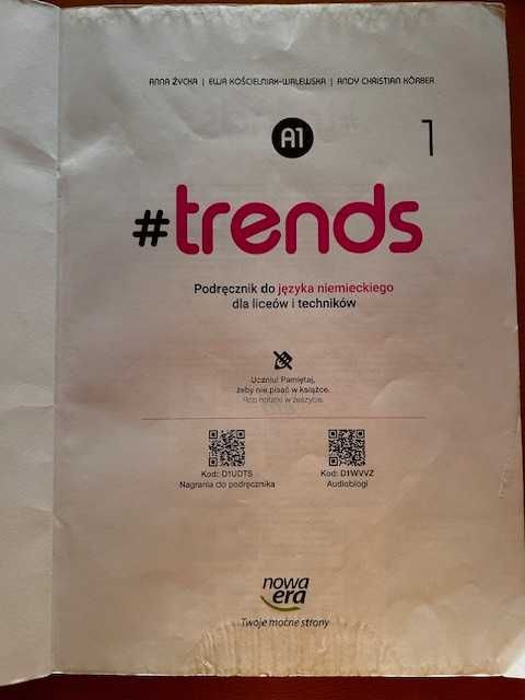 Podręcznik Trends 1 A1 Język Niemiecki