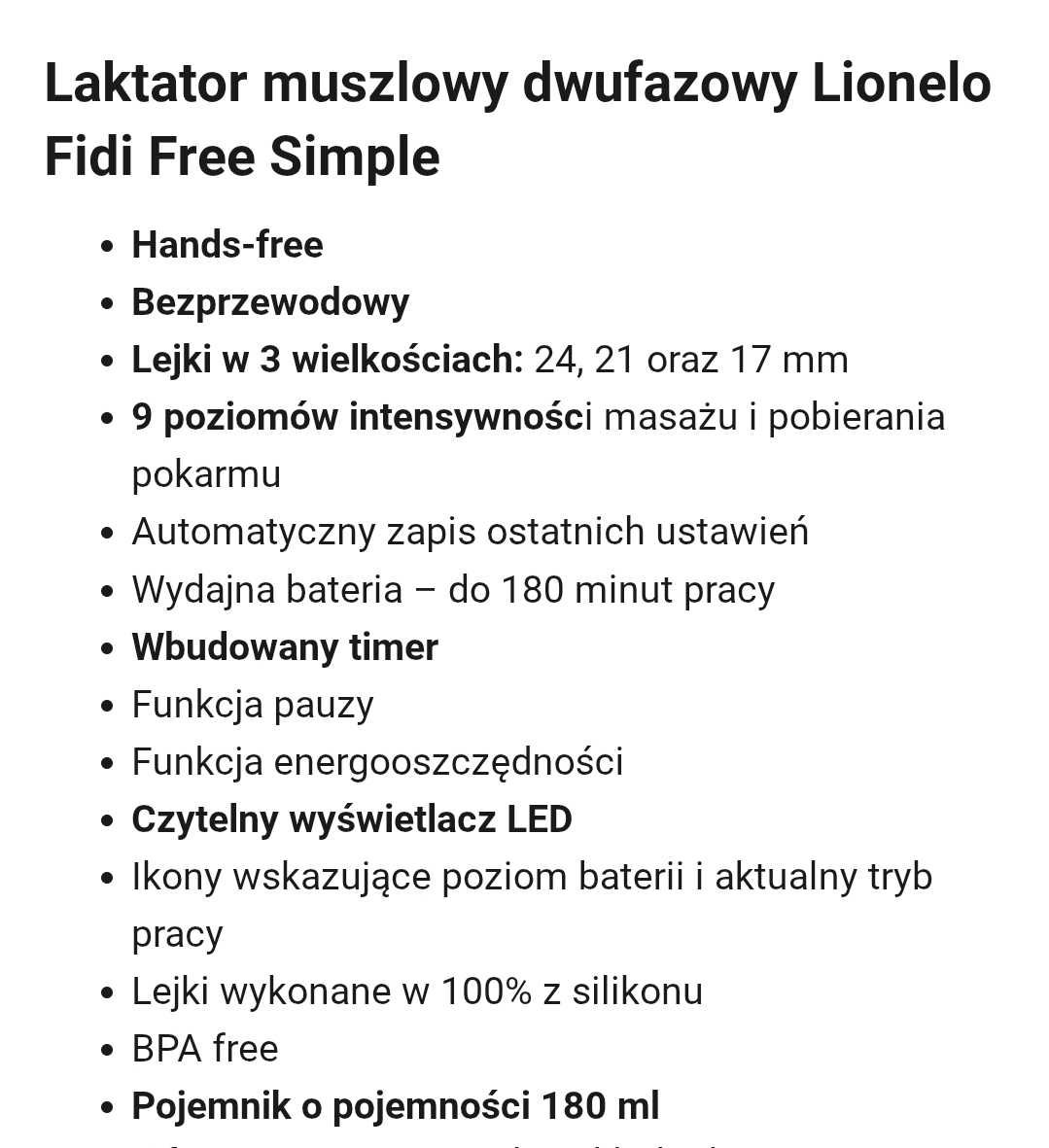 Laktator muszlowy