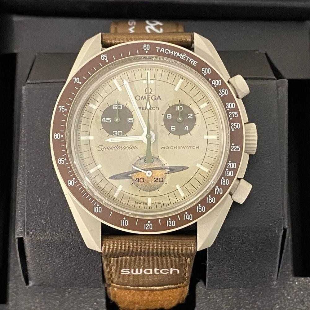 Omega x Swatch Saturn – SO33T100 w Sklepach