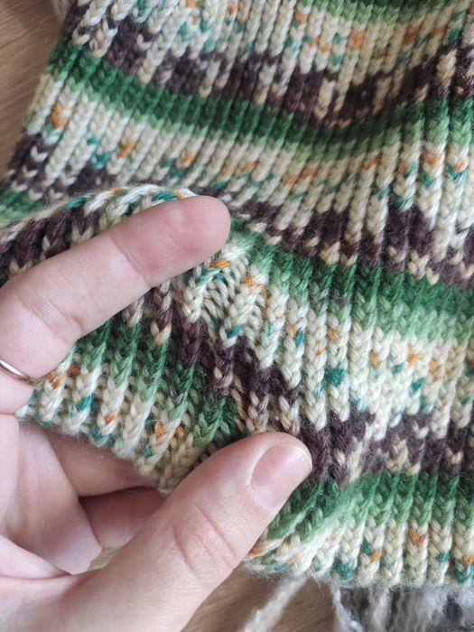 в'язана шапка з теплої вовни