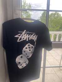 Czarna Koszulka Stussy