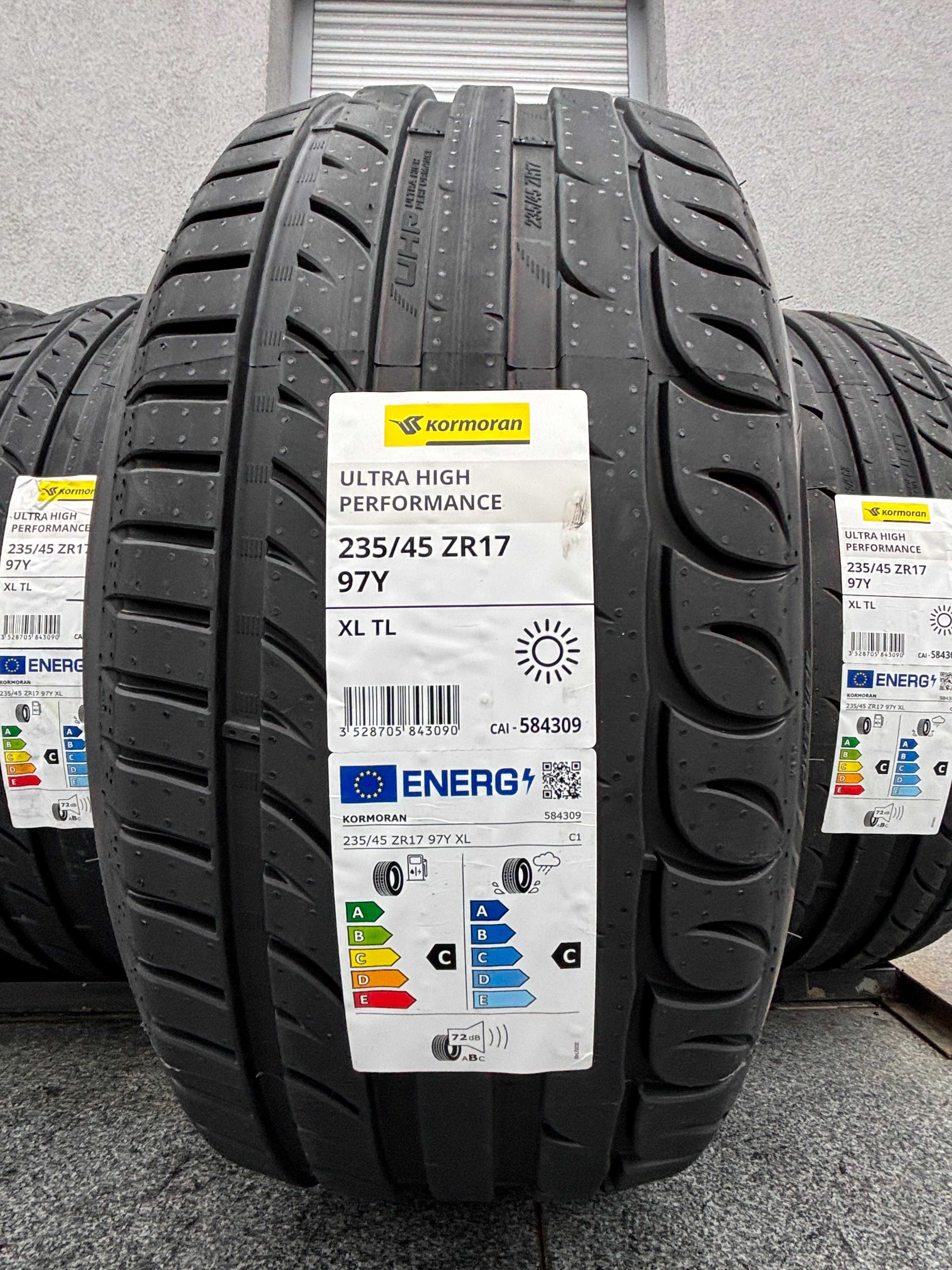 x4 letnie 235/45R17 Kormoran UHP 97Y XL prod. 2024 rok! C,C,72db gwar