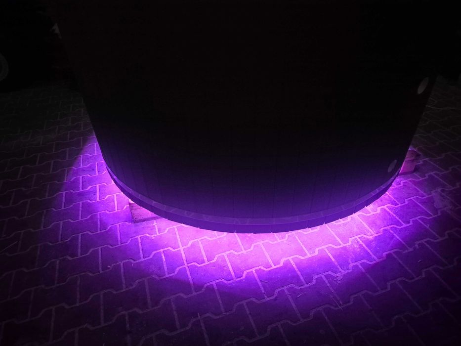 BALIA OGRODOWA z piecem 2m, jakuzzi, gorąca beczka, wanna z masażem