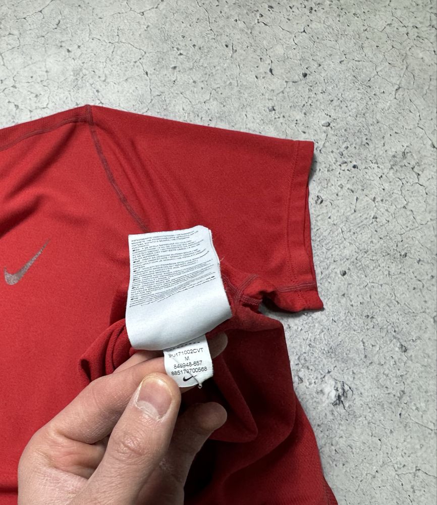 Мужская Спортивная Футболка Nike Dri-Fit Оригинал S-M Компресионная