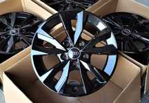 Alufelgi 16 5x112 Audi A3 8P 8V 8Y A4 B6 B7 A6 Q2 Q3 8Y0 Czarne ! 225#