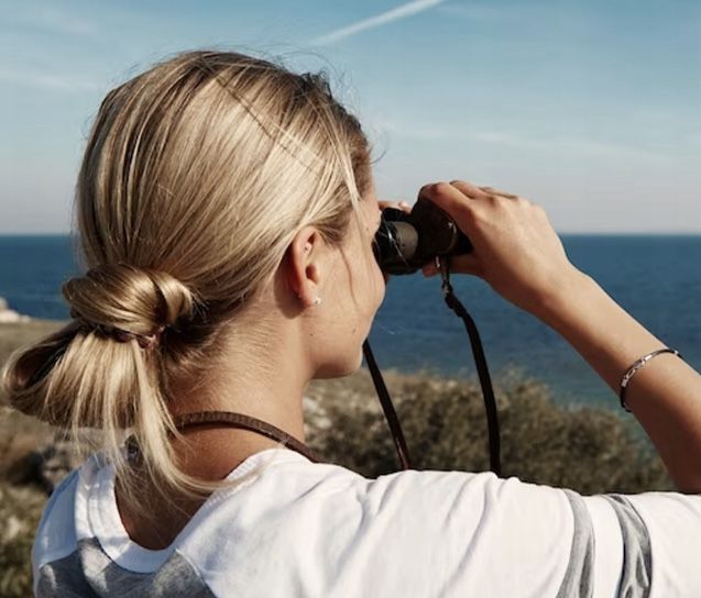 Lornetka Myśliwska Wojskowa Turystyczna ZOOM X10 Pokrowiec Prezent