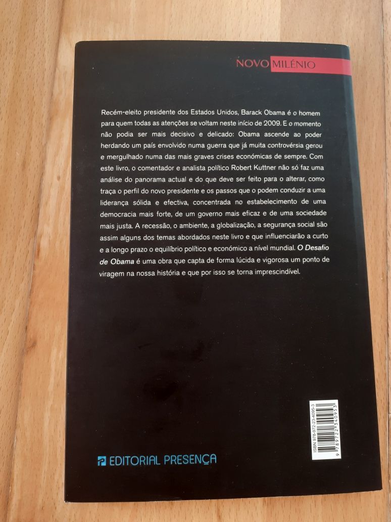 Livro: O desafio de Obama de Robert Kuttner
