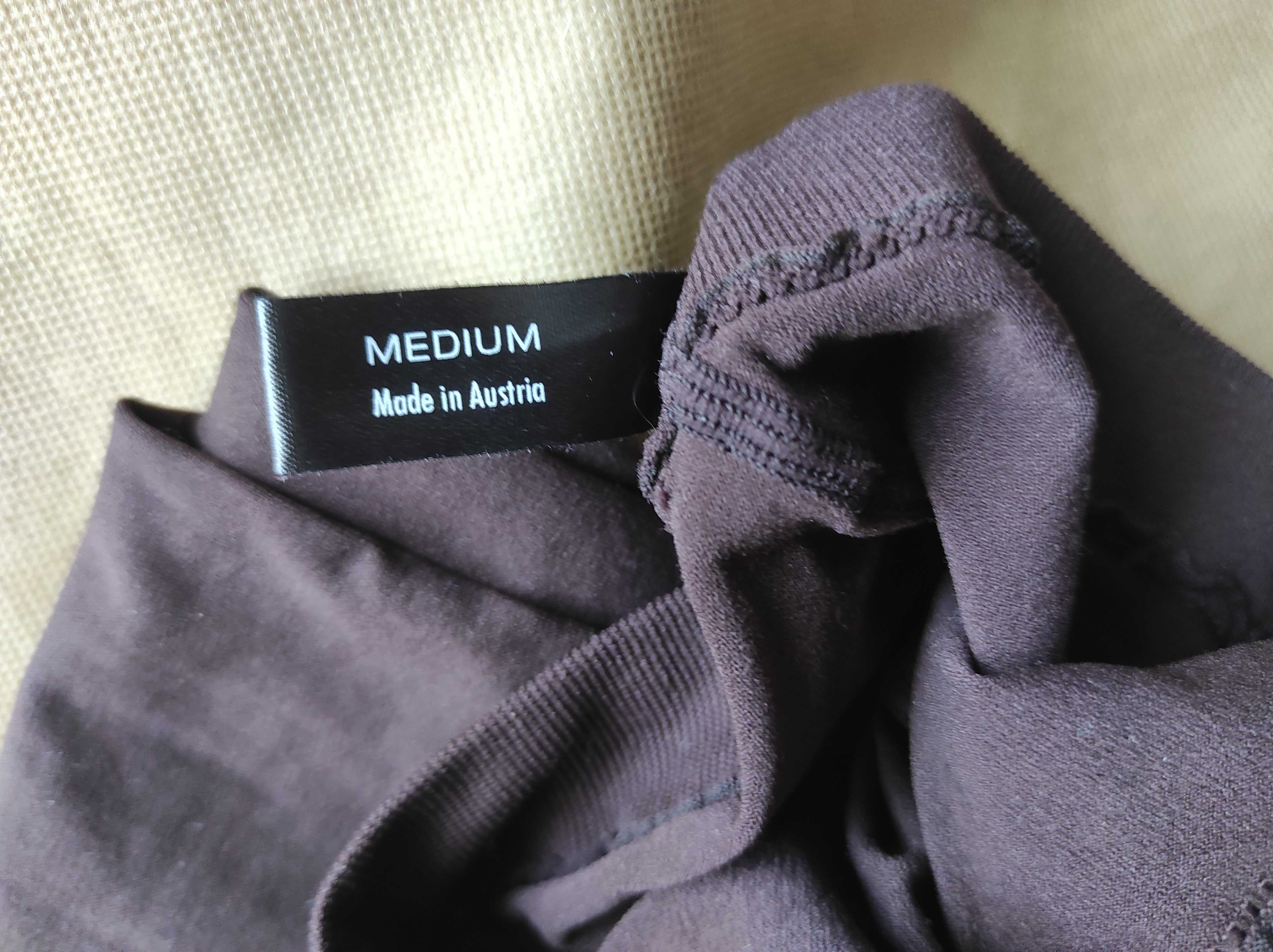 wolford brązowe getry legginsy r.M