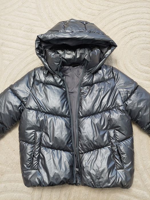 Kurtka puchowa zimowa 4f r. 152. Stan idealny