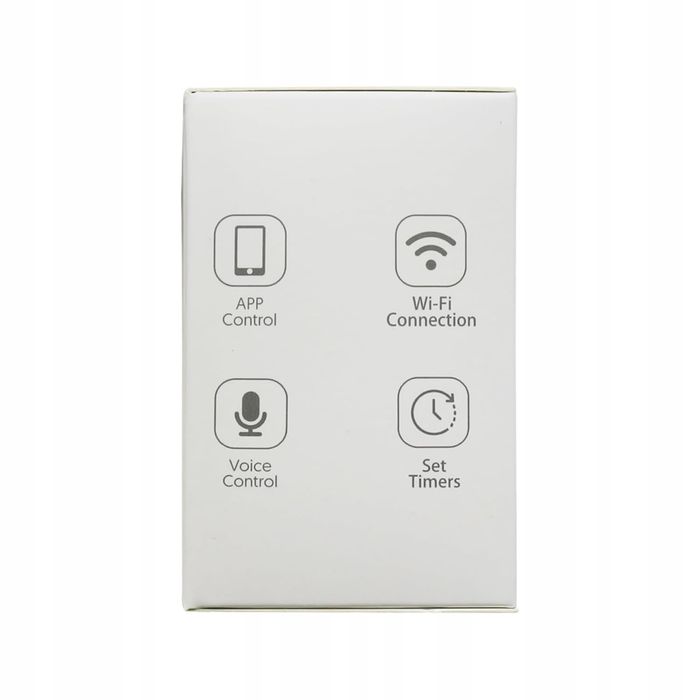 Eightree ET21 – inteligentne gniazdka WiFi, zestaw 4 sztuki
