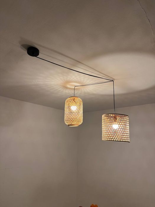 Lampa wisząca boho
