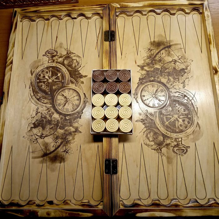 Нарды для подарка. 50х25х5 см.