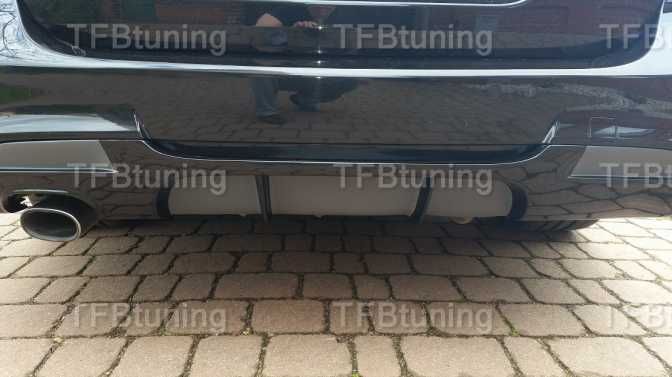 Dyfuzor spoiler zderzaka tył BMW E90 E91 Mpakiet ver 1 TFB TUNING