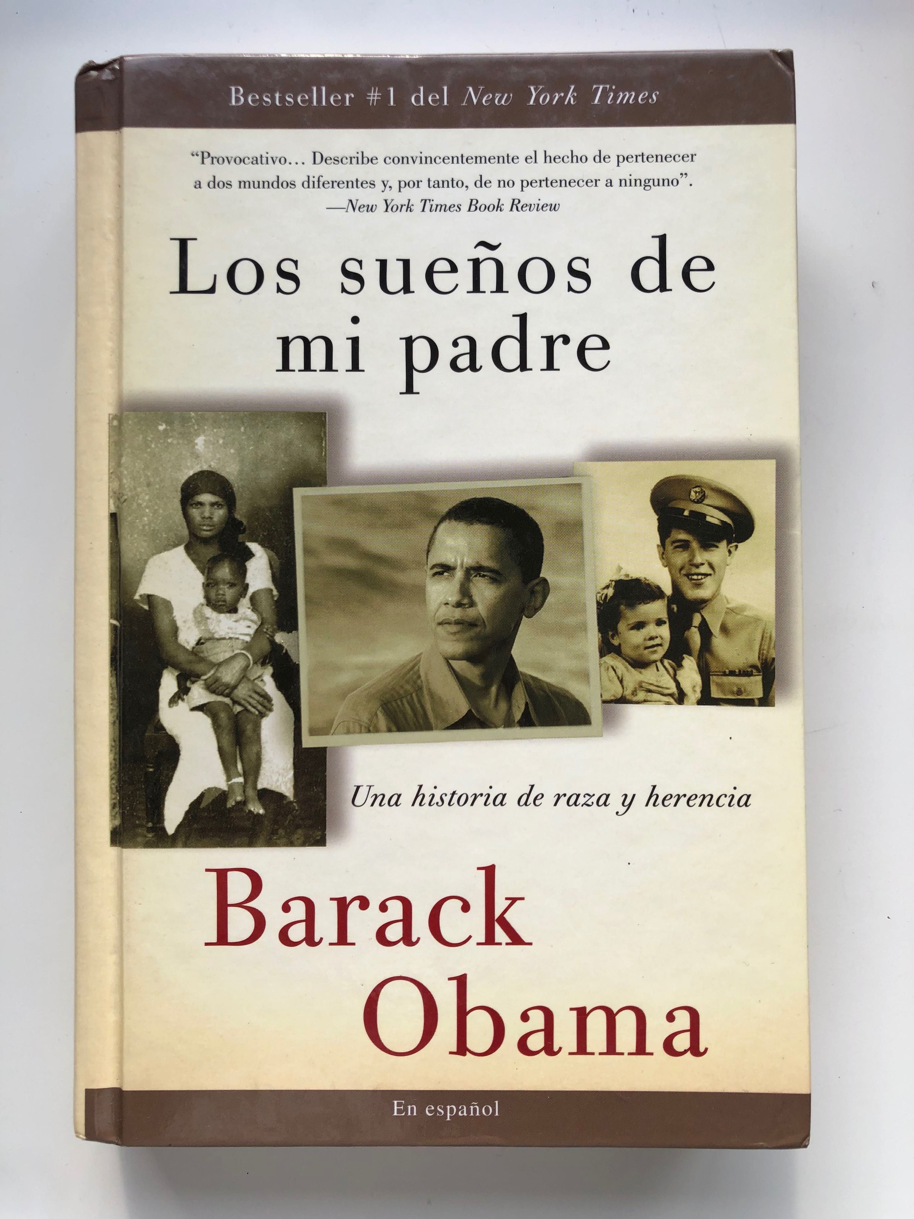 Livro de Barack Obama: "Los Sueños De Mi Padre" (Portes Incluídos)