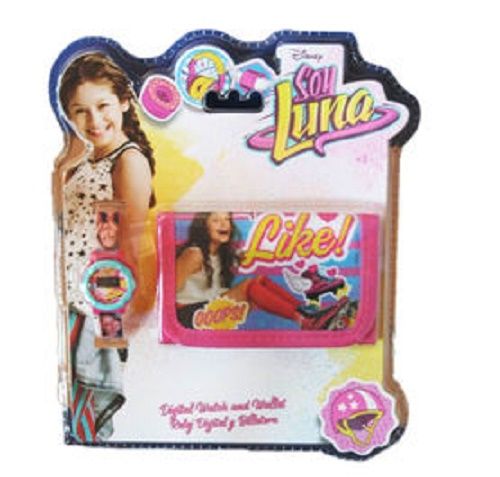 SOY LUNA Conjunto Carteira + Relógio Digital. Agualva-Cacem