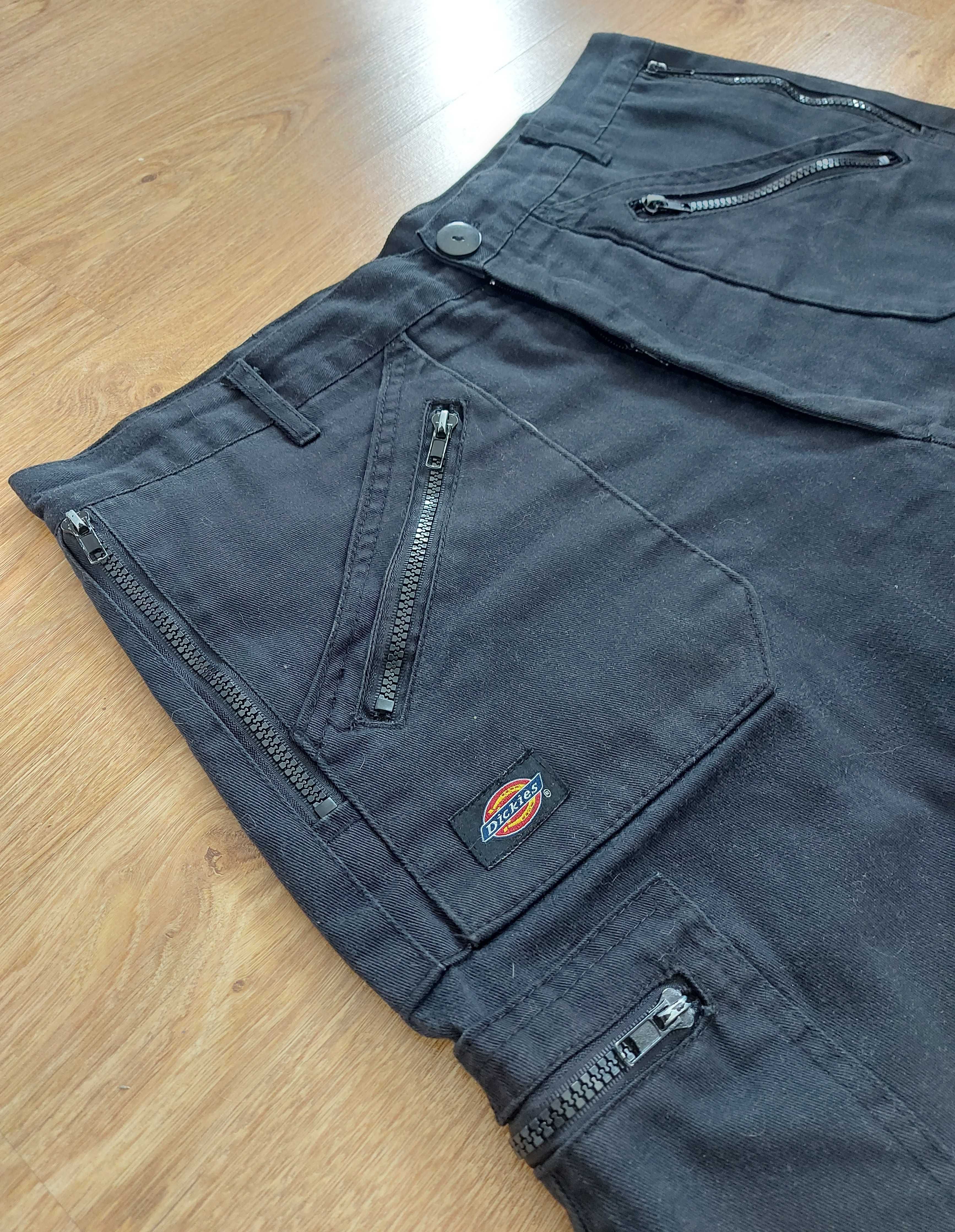 Dickies Redhawk czarne męskie spodnie uniwersalne wielofunkcyjne XXL