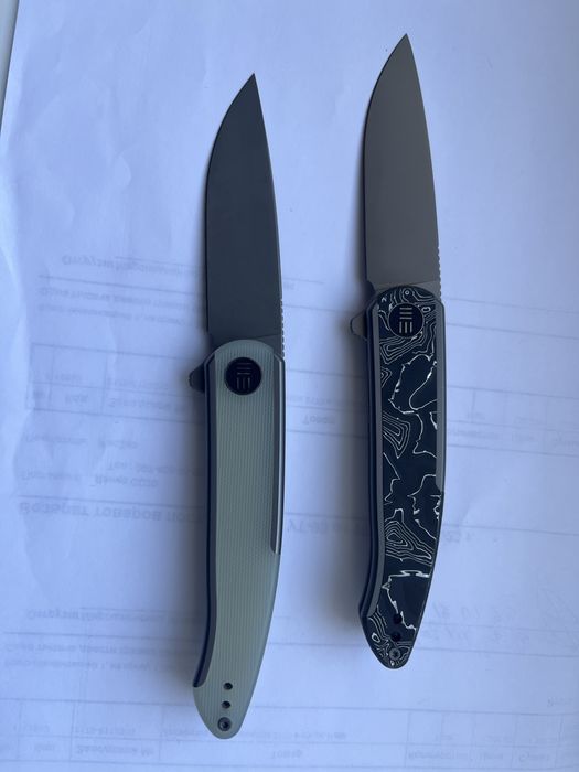 Складной нож We Knife Smooth Sentinel Aluminum